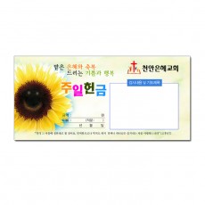 주일 헌금 봉투2 (1000장)